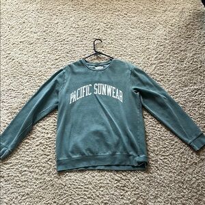 Pacific Sunwear Men's Green Sweater